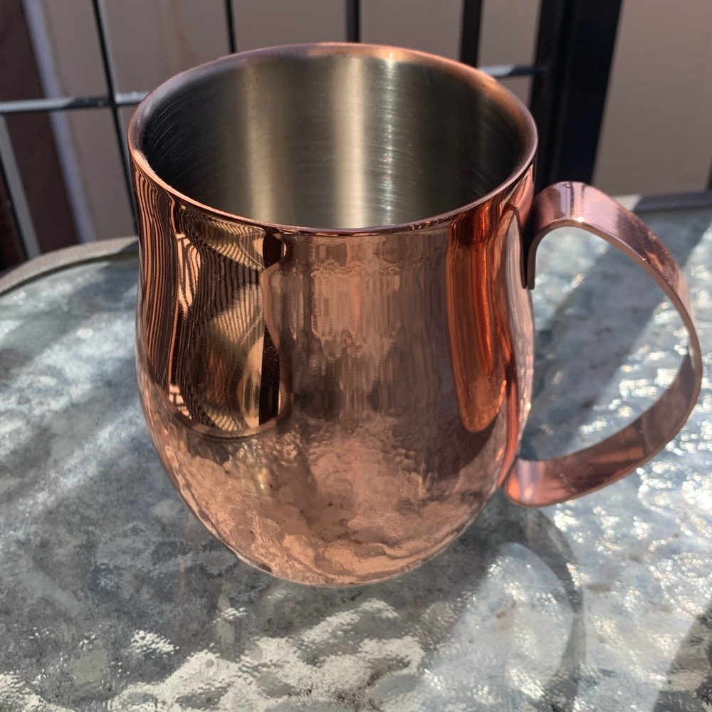 Copper Moscow Mule Mugs - Set of Two - Picture 3 of 3